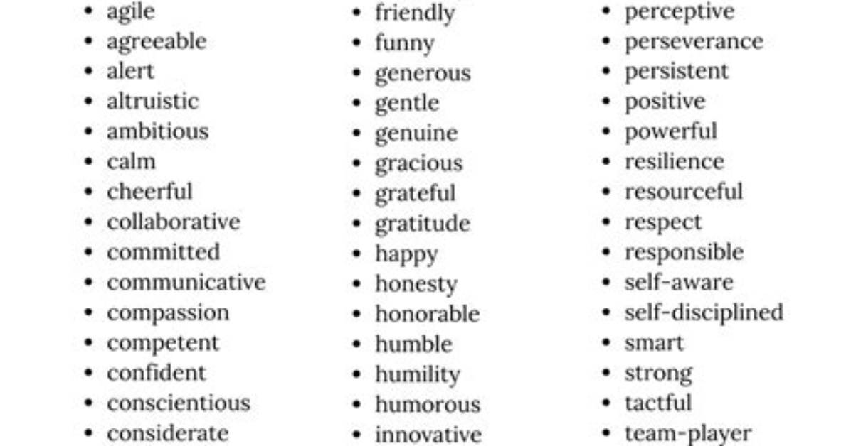 10 Qualities of a Good Wife And