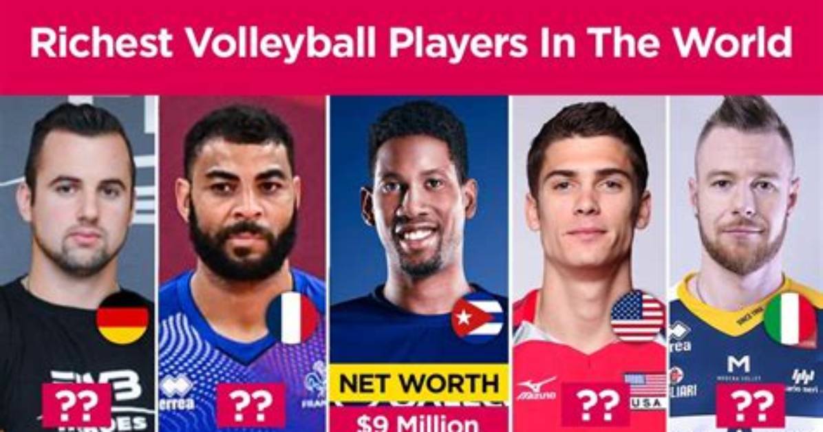 10 Richest Volleyball