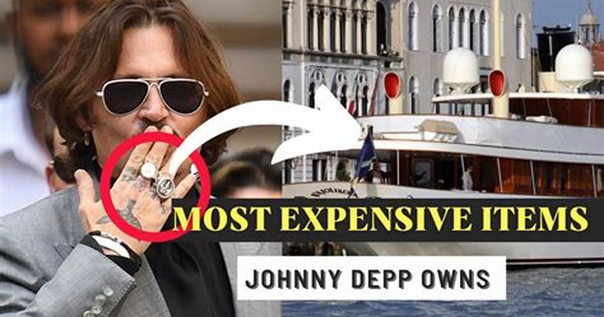 15 Expensive Things Johnny Depp Bought That Will Make Him Go