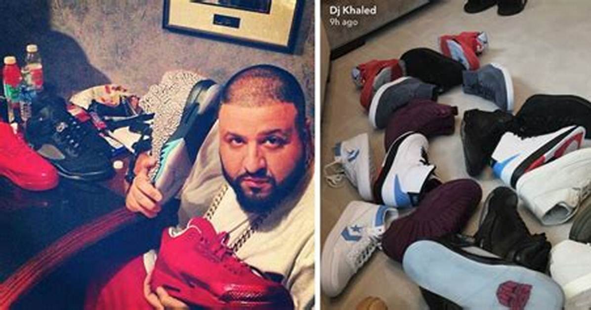 15 Most Expensive Shoes Dj Khaled Brags