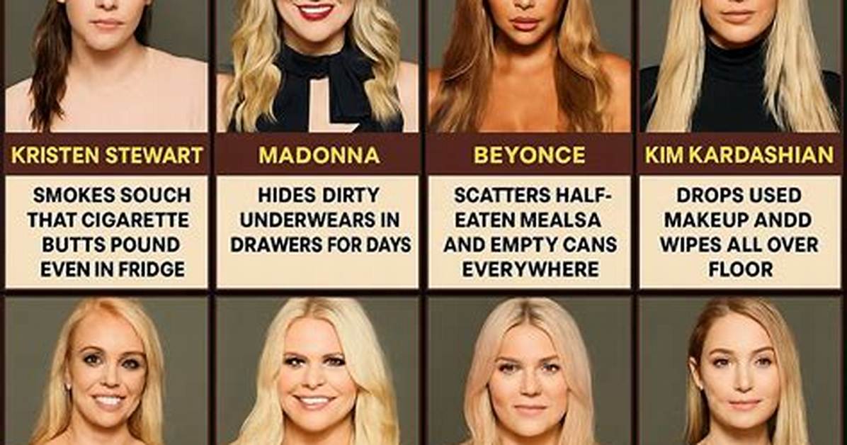 15 Stars Who Spilled Dirty Secrets