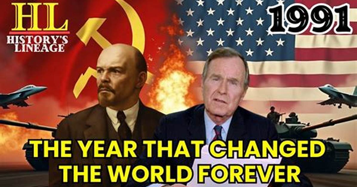 1991 Was the Year That Changed Everything: a Deep Dive into a Transformative Era