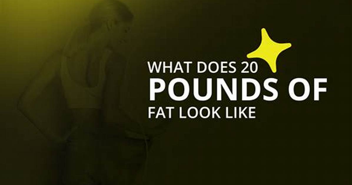 20 Pounds of Fat: Understanding Its Impact on Health and Lifestyle