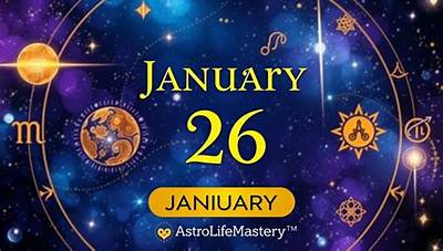 26 January Astrology: Unveiling the Mystical Traits and Celestial Influences