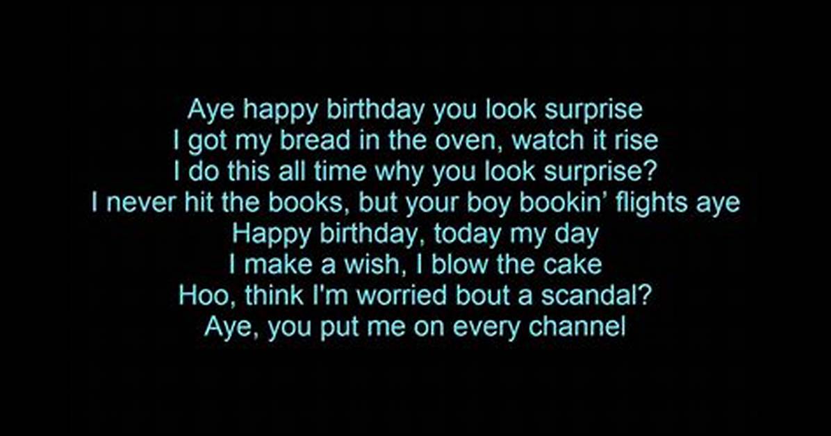 33 Rap Lyrics About Birthdays to Send To