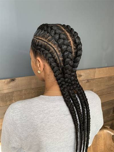 4 Braids to the Back: a Comprehensive Guide to Mastering This Trendy Hairstyle