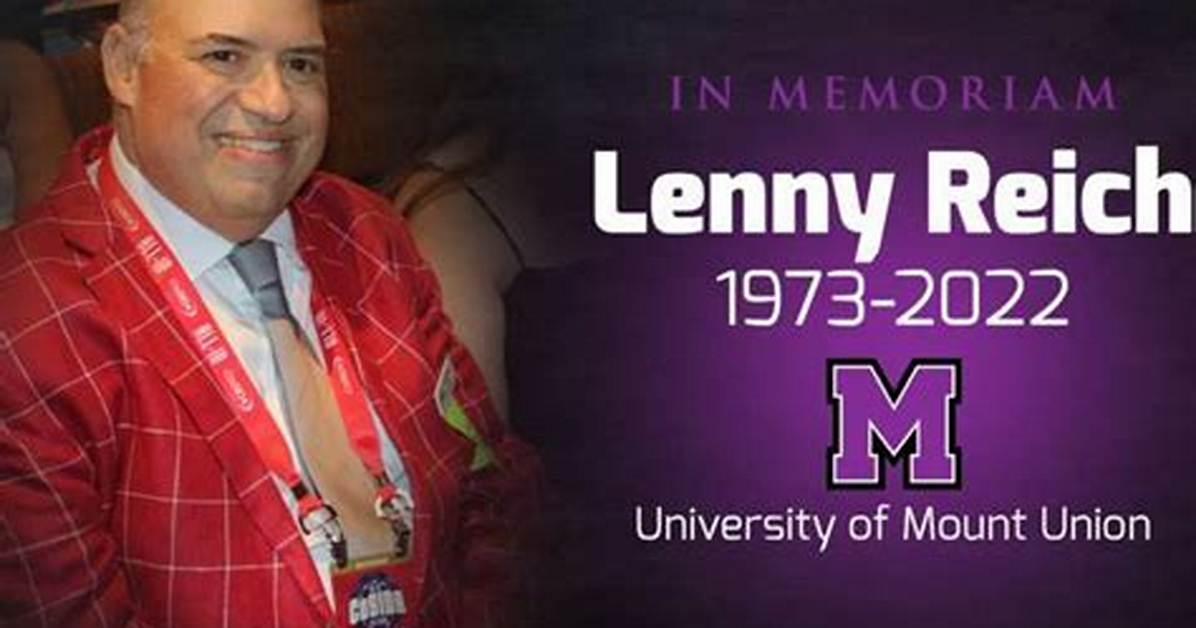 48-Year-Old, Lenny Reich, Passed Away After Battling Cancer