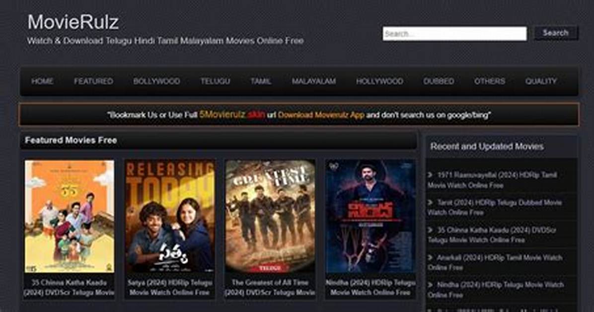 5. Movierulz: Exploring the World of Pirated Movies and Its Legal Implications