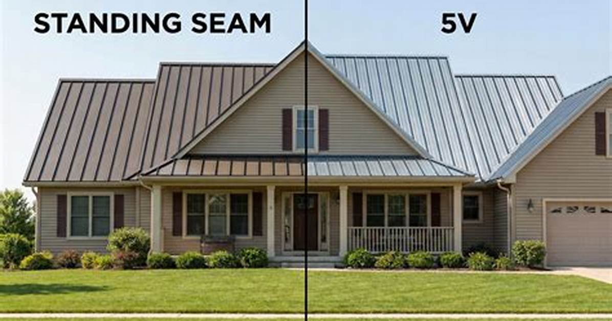 5V Metal Roof vs Standing