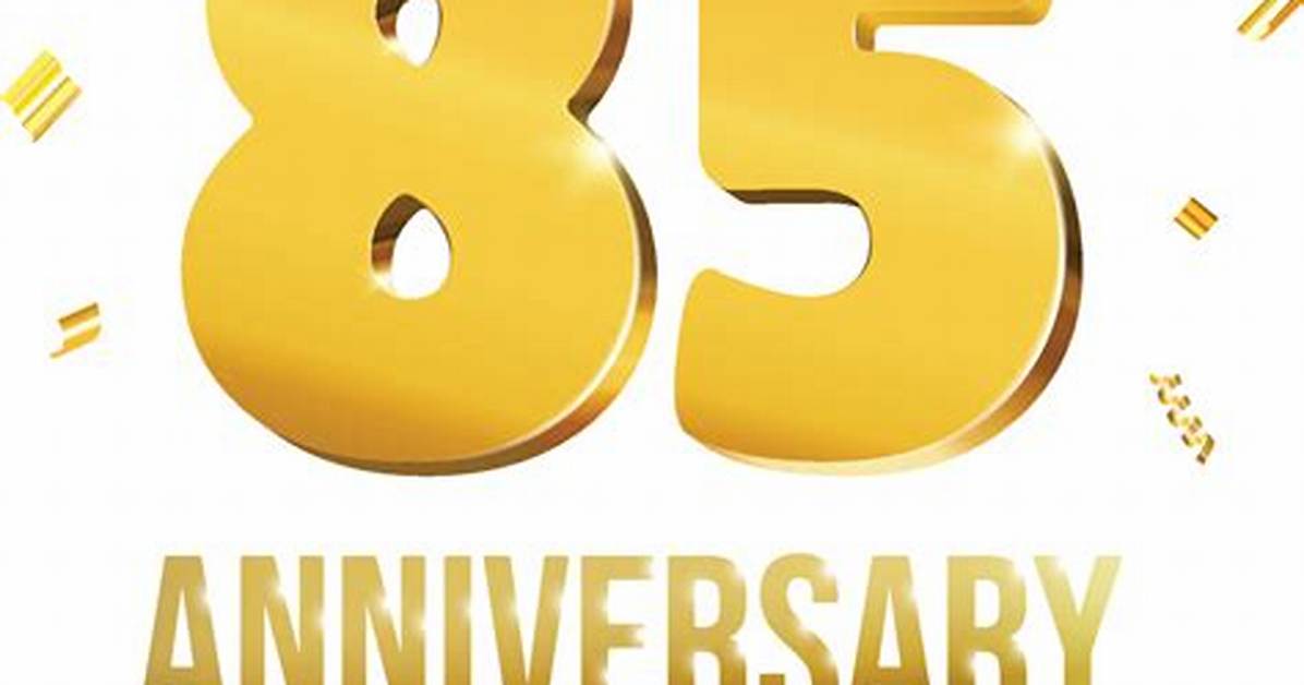 85 Year S Ago an Anniversary of a Pivotal