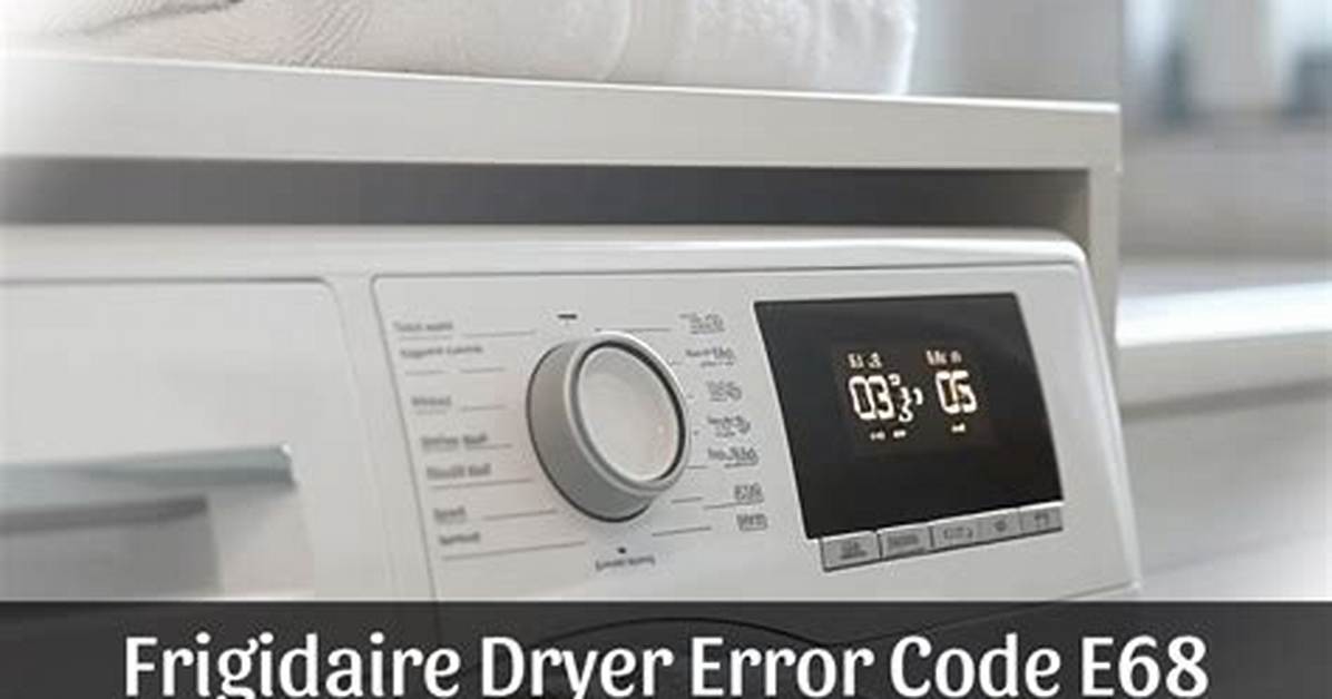 A Frigidaire Dryer Is Stuck on Cool