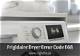 A Frigidaire Dryer Is Stuck on Cool Down