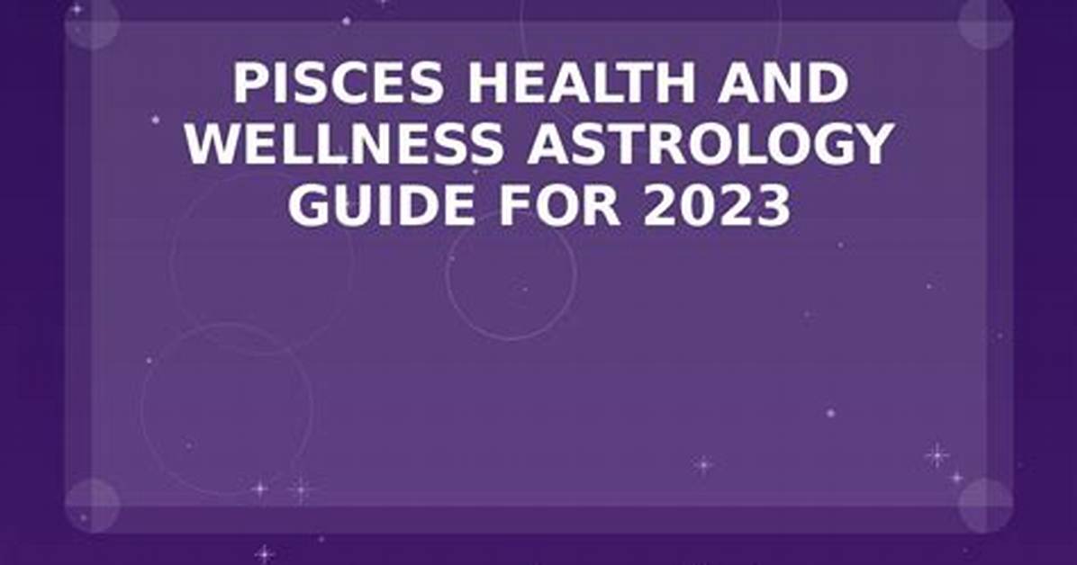 A Guide to Nutritional Health for Pisces