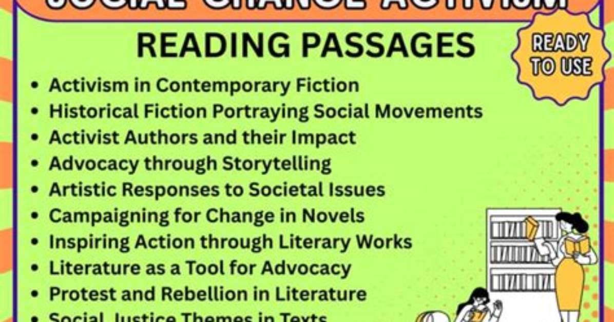 A Journey of Social Justice and Literary Activism