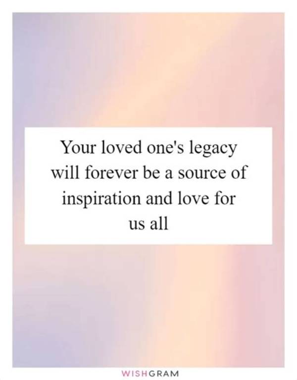 A Legacy of Love, Support, and Inspiration