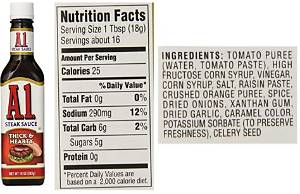 A1 Steak Sauce Ingredients: a Comprehensive Guide