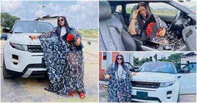 Actress Nkechi Blessing Buys Back Same Car She Sold to Be Able to Complete Her House, Fans Celebrate Her
