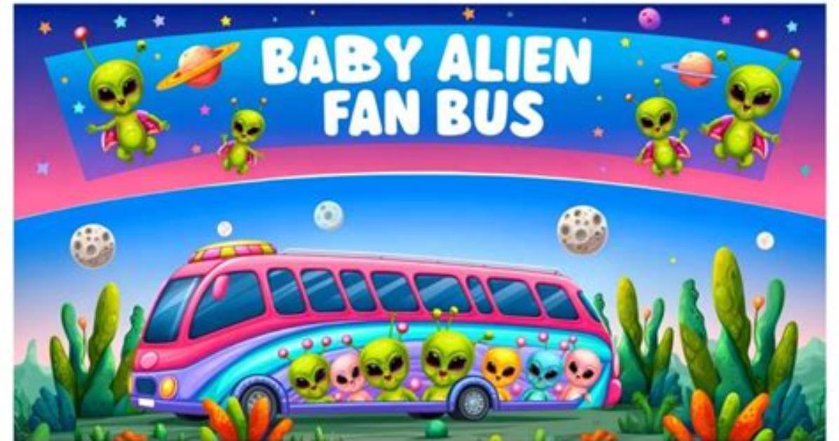 Adorable Baby Alien Fan Bus Video! Watch Now!