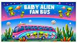 Adorable Baby Alien Fan Bus Video! Watch Now!