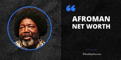 Afroman’s Net Worth, Biography, Career, Awards, Fact and Life Story