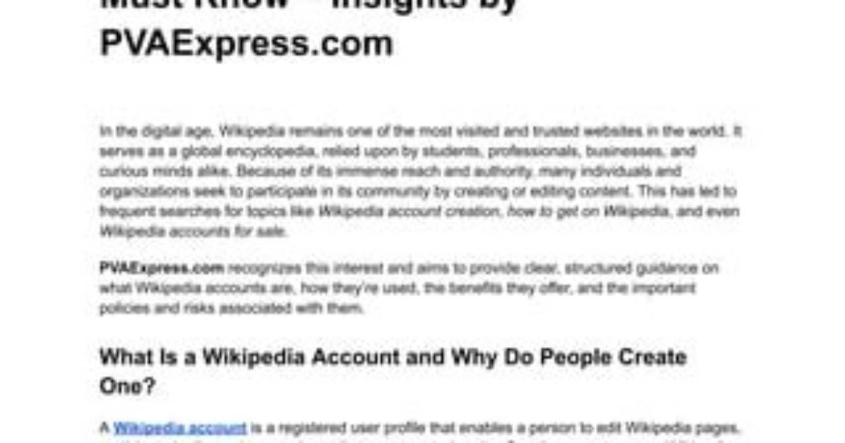 Age, Wikipedia, and Untold Insights