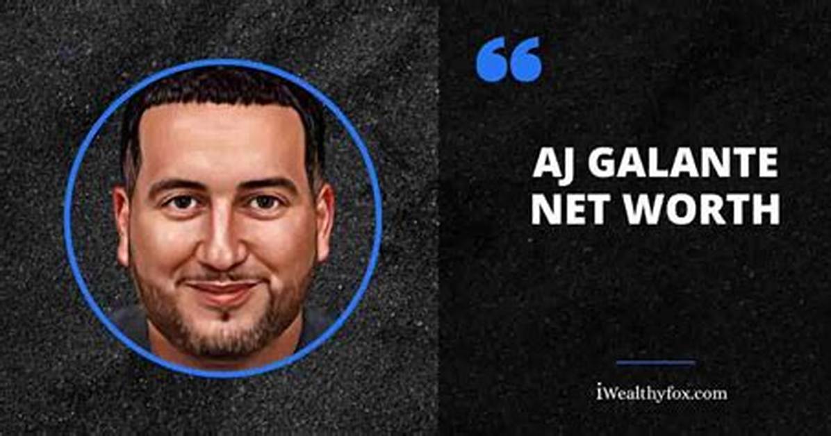 Aj Galante Net Worth: Details About Age, Income, Boxing, Career, Home, Car - Sarkariresult