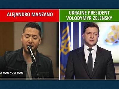 Alejandro Manzano Not Zelenski Singing Endless Love, Watch as Video Goes Viral on Twitter