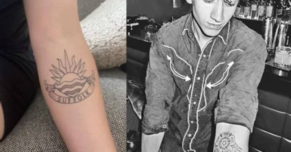 Alex Turner Tattoos Meaning and Pictures Did His Ex Girlfriend Taylor Bagley Get A