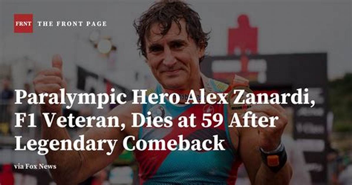 Alex Zanardi S Comeback 2024