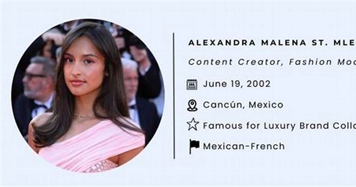 Alexandra Malena Saint Mleux Age: the Glamorous Life Beyond the Spotlight