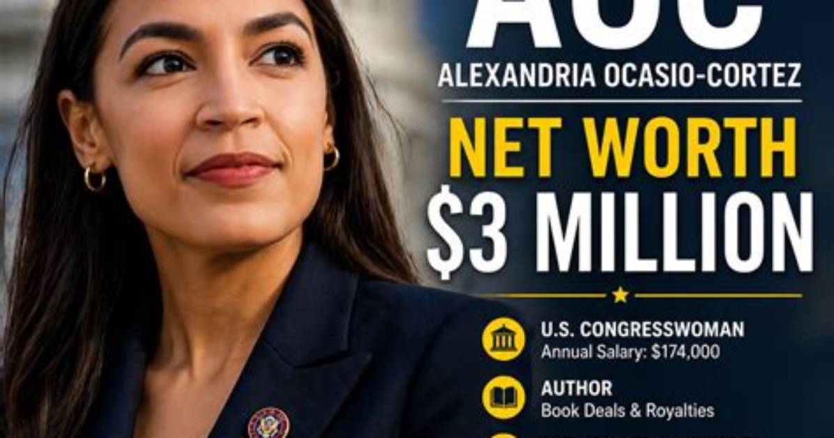 Alexandria Ocasio Cortez Net Worth a Fiscal Deep