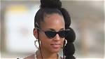 Alicia Keys Flashes Her Nipples in See-Through Lingerie