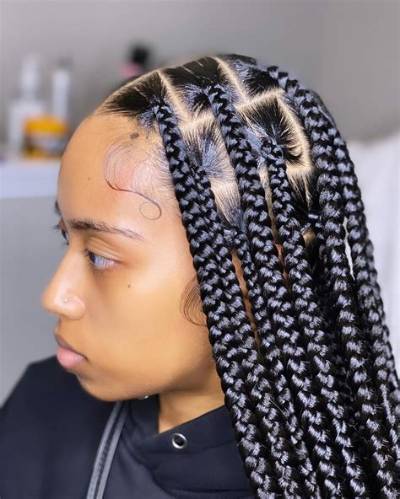 All About Large Box Braids: a Comprehensive Guide
