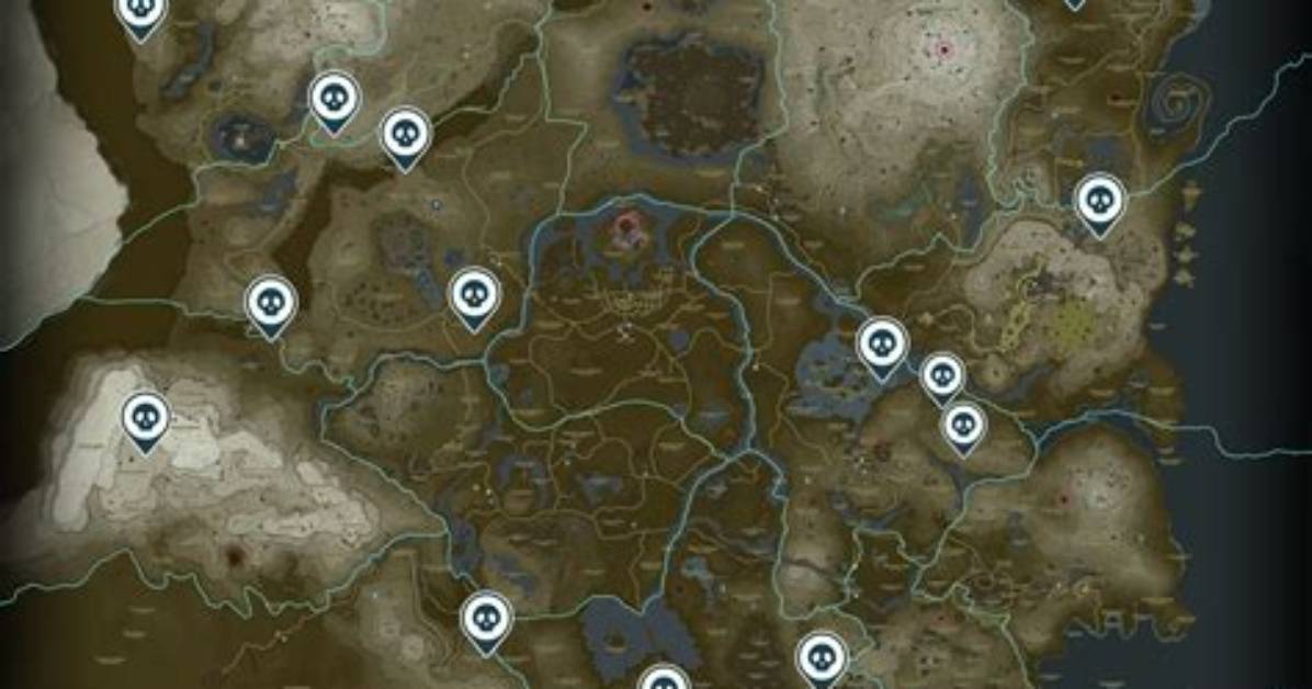 All Lynel Locations in Tears of The
