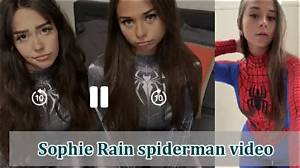 Amazing Sophia Rain Spiderman Video!