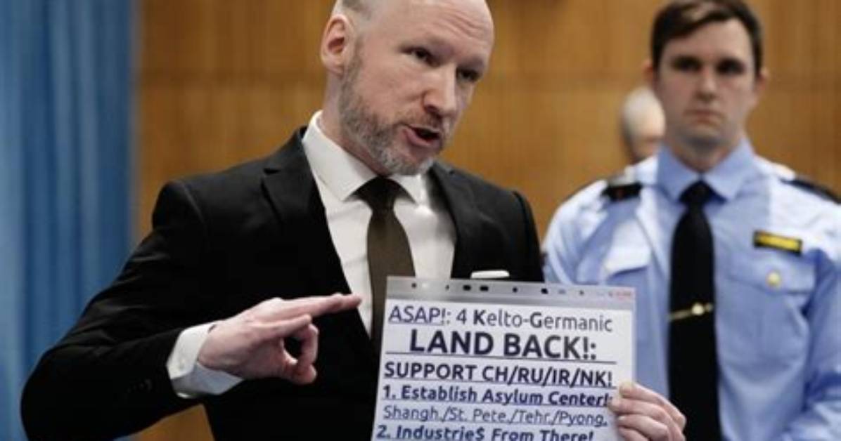 Anders Breivik Release Date Where Is the Convicted Norway Mass Killer Now 2022?