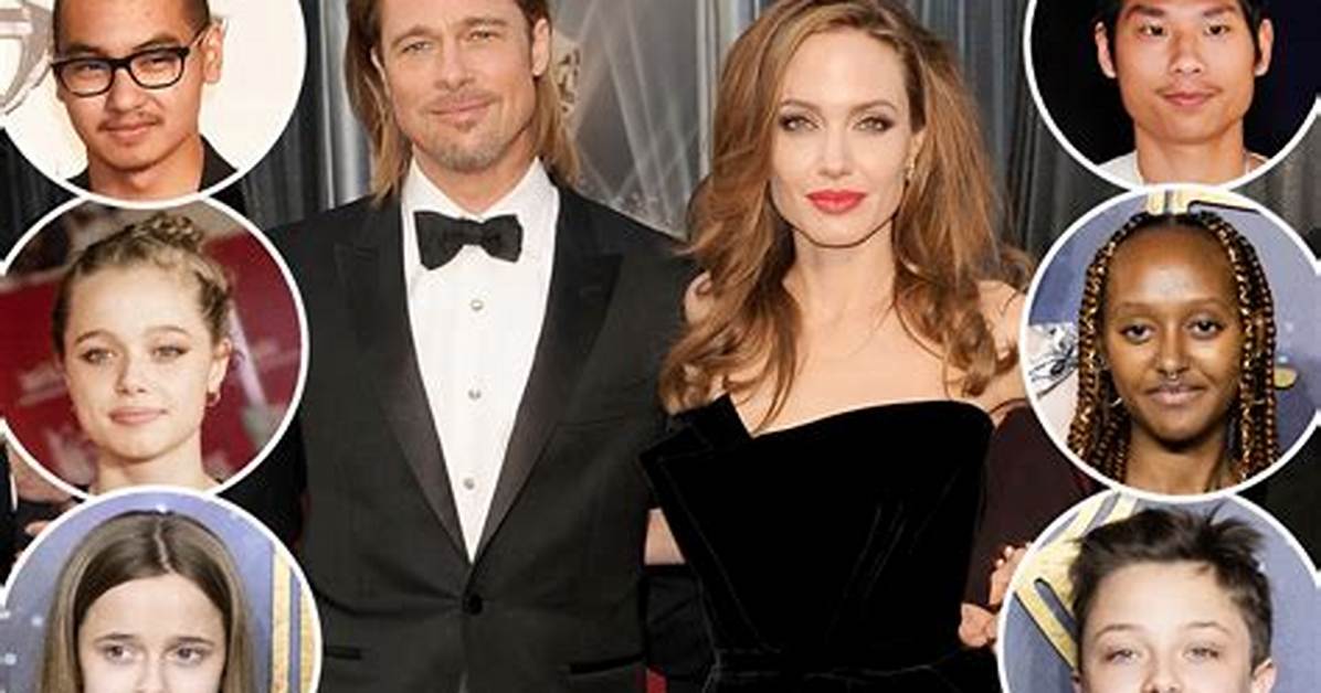 Angelina Jolie Brad Pitt S Kids