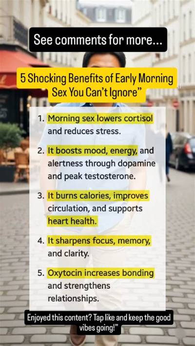 Angry Sex Good Morning: the Unexpected Benefits of Passionate Morning Encounters