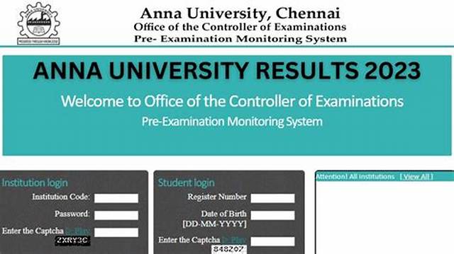 Anna University Results 2022 - 2023 |Semester 6Th|Semester 8Th|April|May