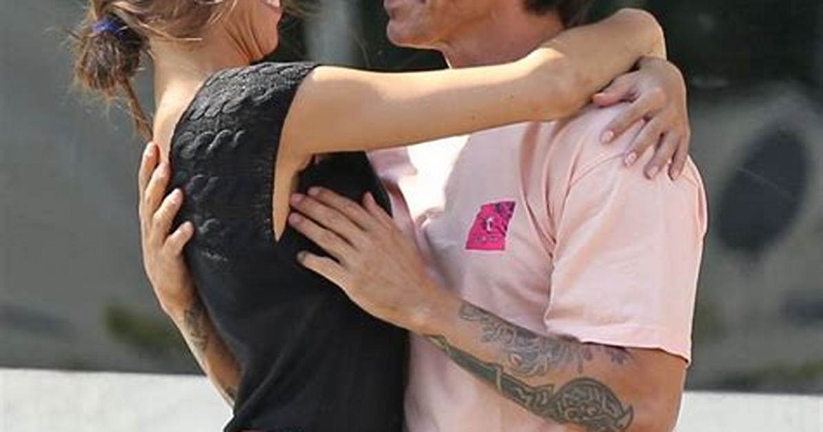 Anthony Kiedis and Helena an Intimate
