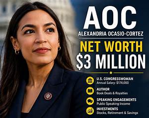 Aoc Net Worth 2023: Understanding the Financial Worth of Alexandria Ocasio-Cortez