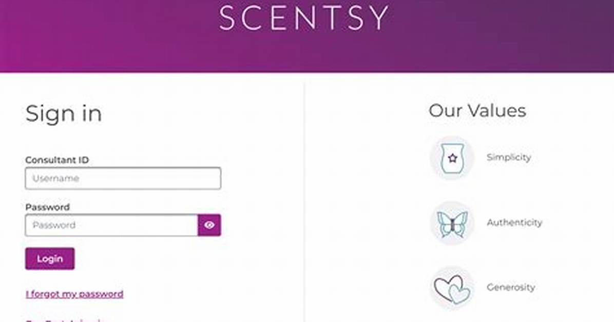 Api Scentsy Login