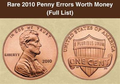 Are 2010 Pennies Rare?
