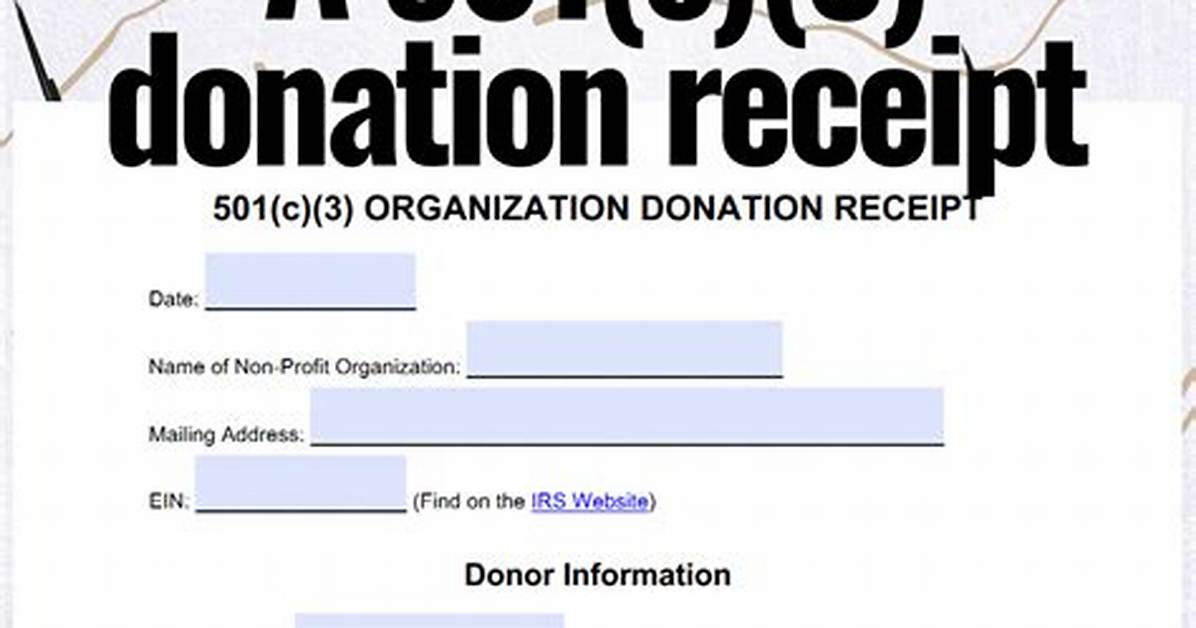 Are 501C3 Non Profit Organization Donations Tax Deductible?