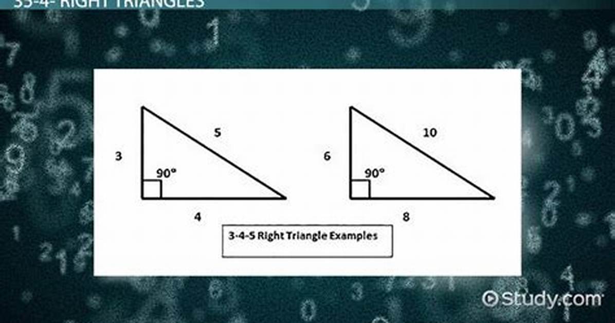 Are All Right Triangles 3 4 5 Triangles?