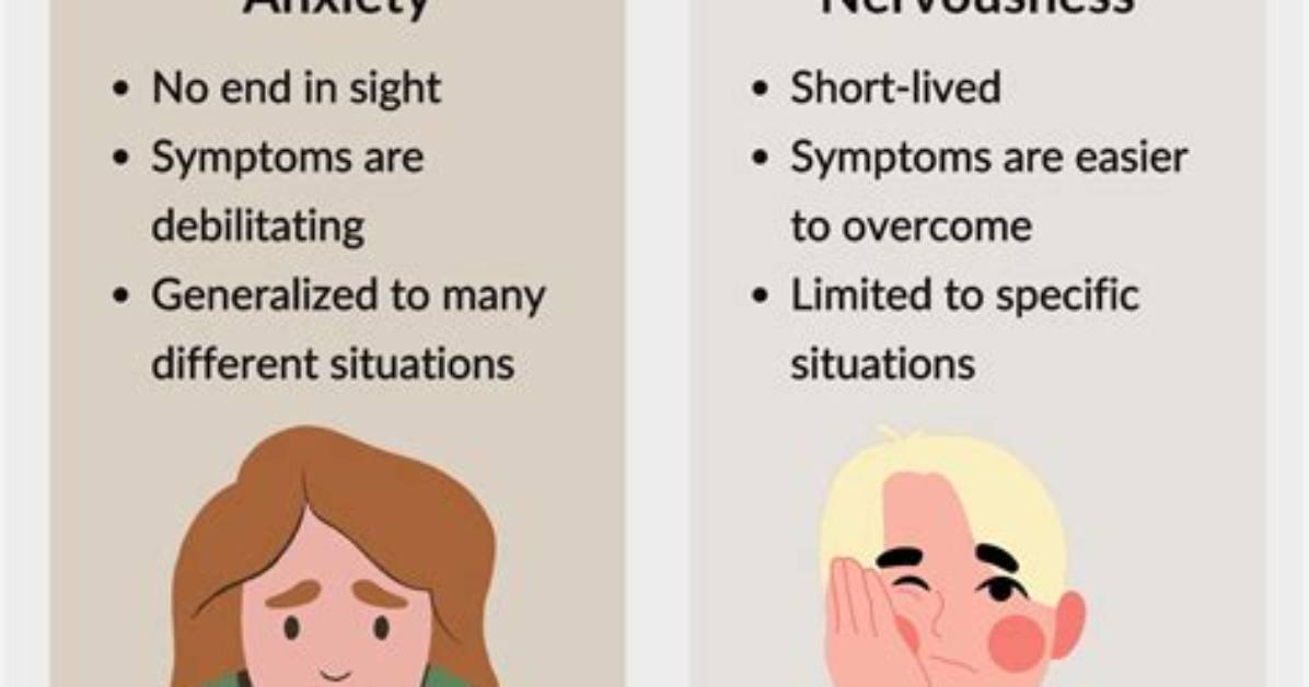 Are Anxiety and Nervousness the Same?
