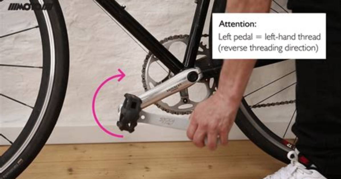 Are Bike Pedals Reverse Threaded?