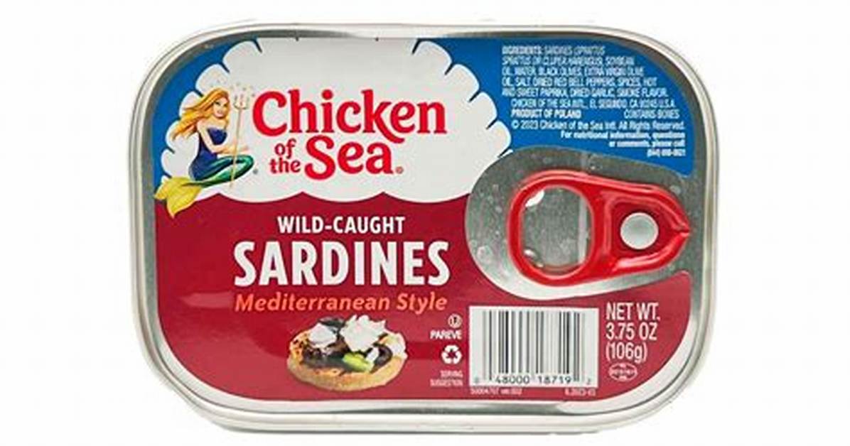 Are Chicken of the Sea Sardines Good for You?