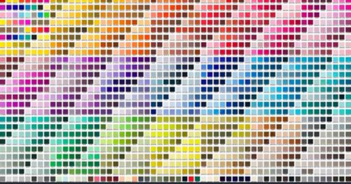 Are Colors Numbered?