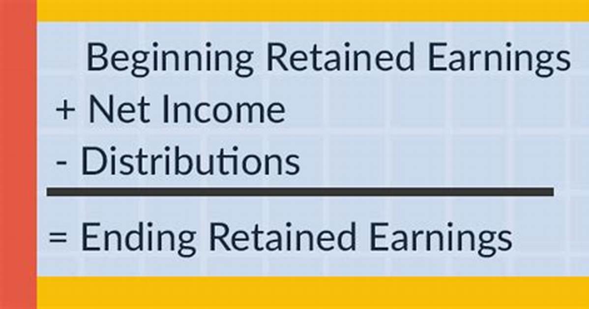Are Distributions Included in Retained Earnings?